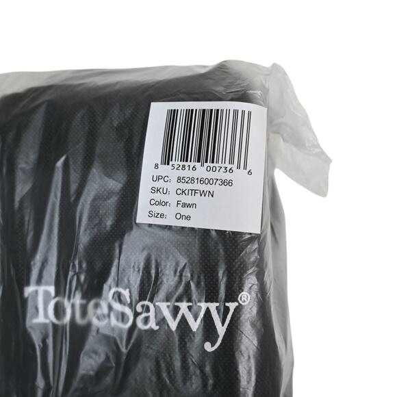 Tote Savvy Change Kit + Mini Crossbody in Khaki - Picture 11 of 12